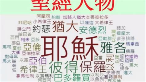 聖經人物名字女|圣经人物列表